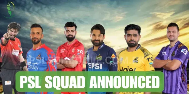 PSL 10 Squad