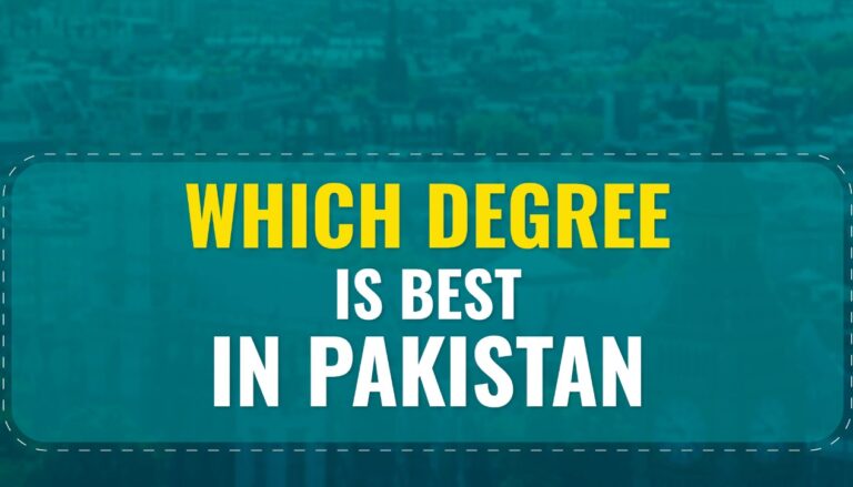 Which Degree Has More Scope in Pakistan A Practical Career Guide
