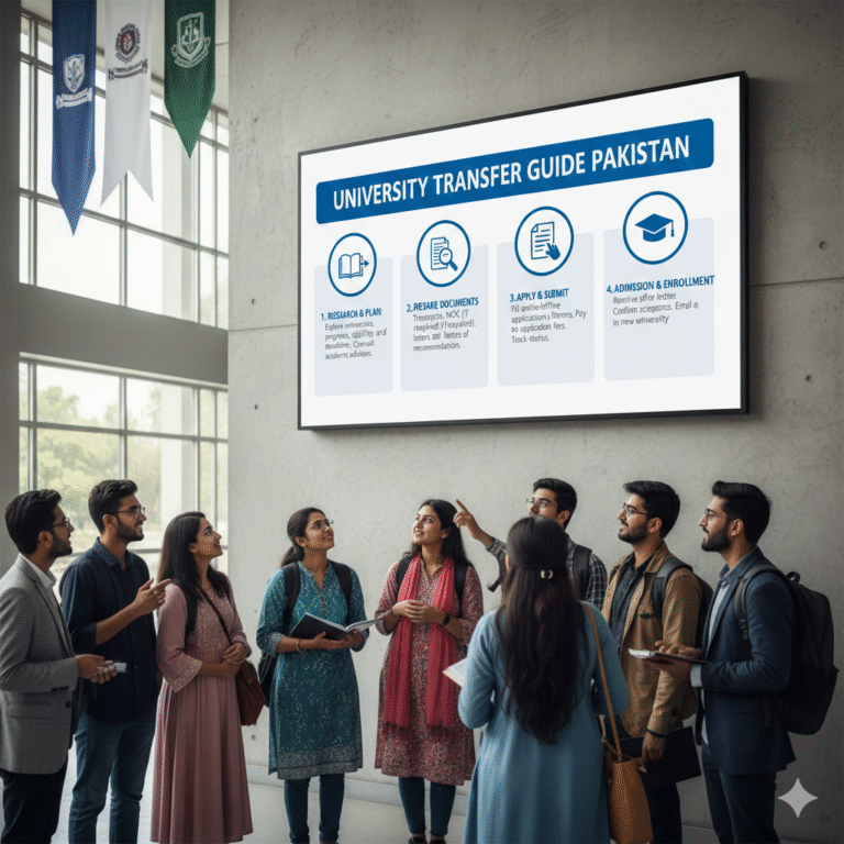 How to Transfer from One University to Another in Pakistan