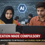 AI education in Pakistani Universities