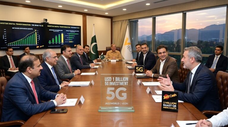 Jazz and VEON Pledge $1 Billion Investment in High-Level Meeting with PM Shehbaz