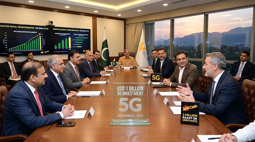 Jazz and VEON Pledge $1 Billion Investment in High-Level Meeting with PM Shehbaz