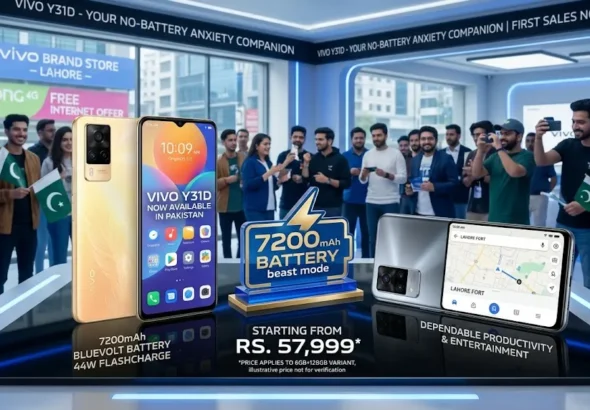 Vivo Y31d Hits Stores in Pakistan A Battery Beast for the Everyday Grind