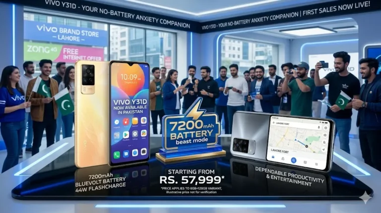 Vivo Y31d Hits Stores in Pakistan A Battery Beast for the Everyday Grind